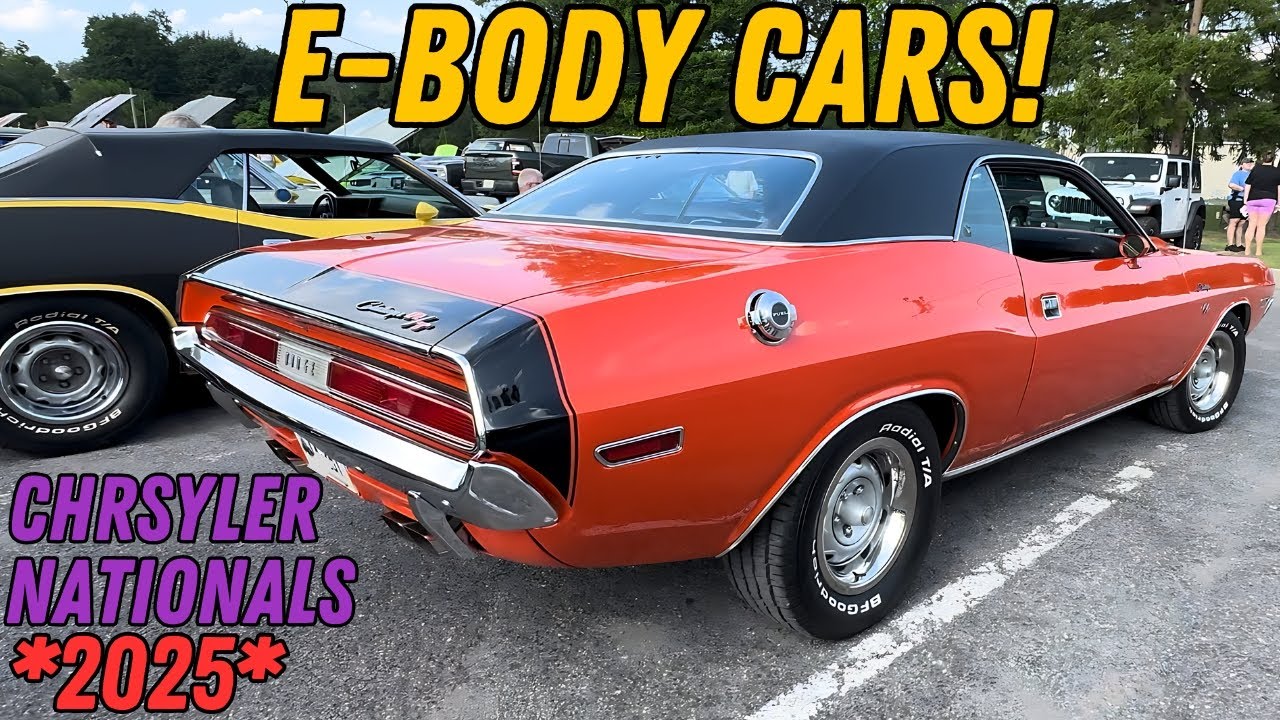 Chrysler E-Bodies at the Chrysler Nationals in Carlisle 2025 | Mopar E-Body Car Show & Specs
