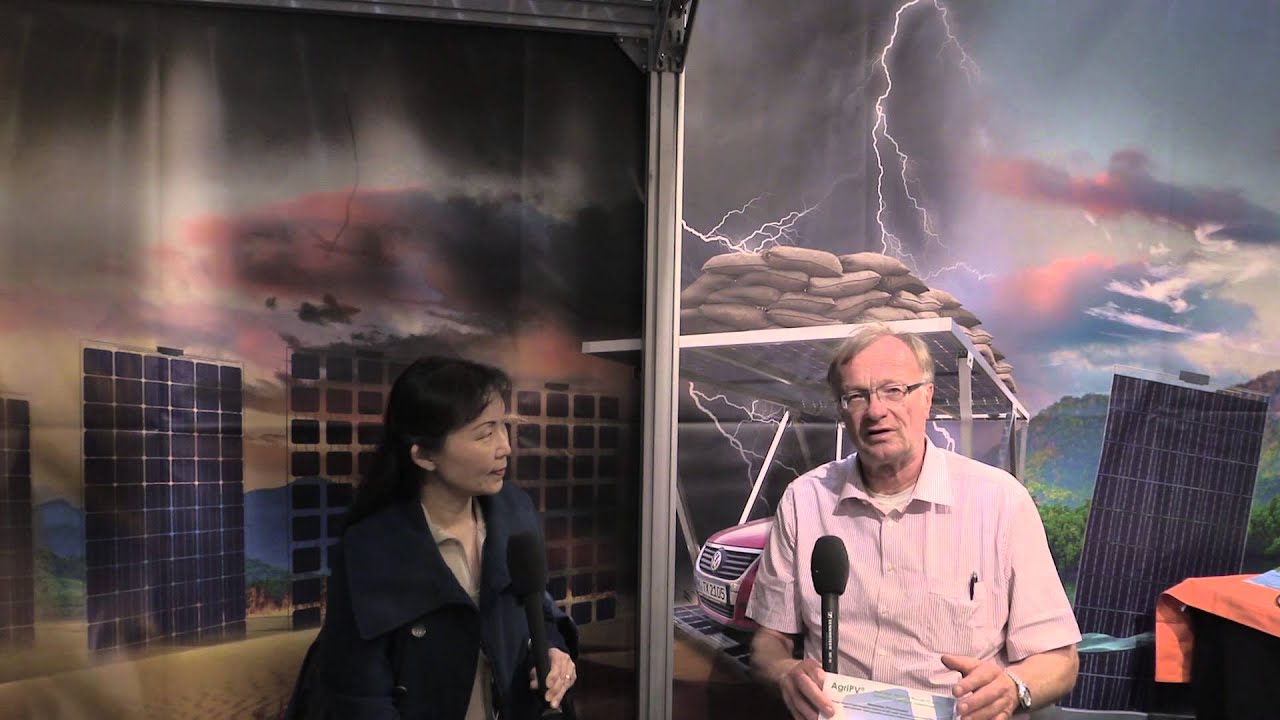 Dr. Erich Merkle Introducing GridParity AG Product at Intersolar North