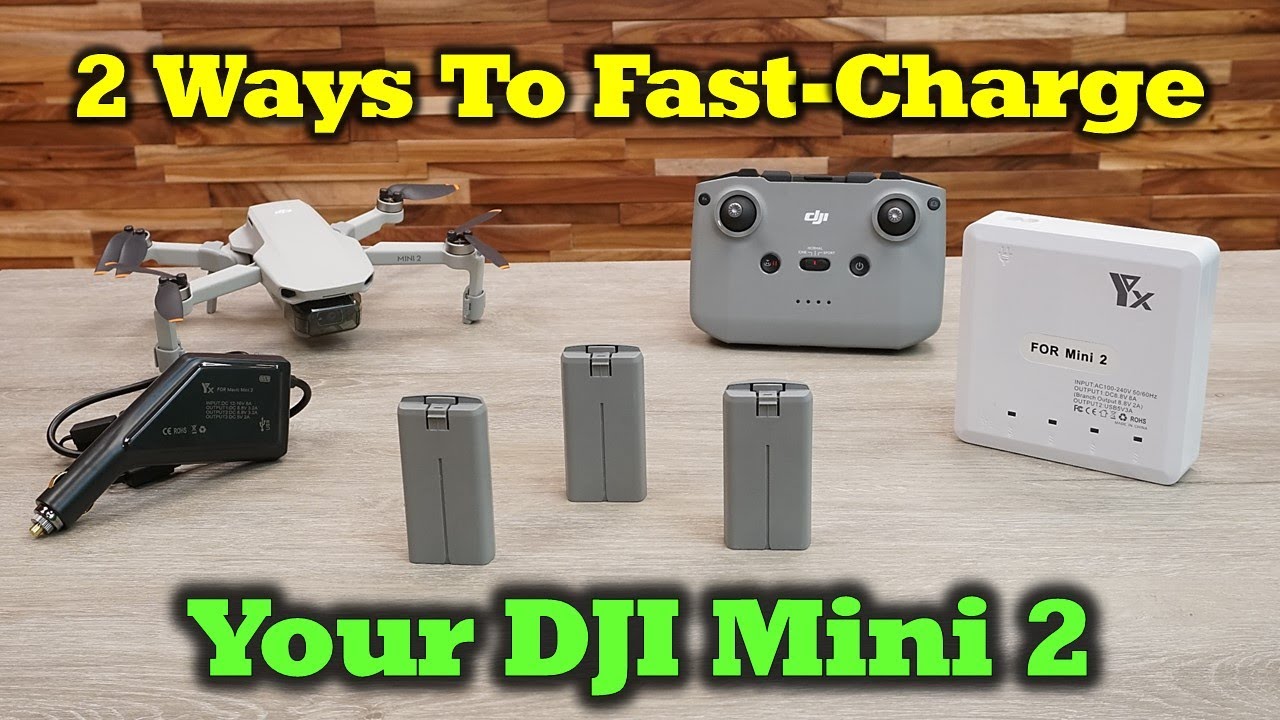 2 Ways To Fast Charge Your DJI Mini 2 Drone 