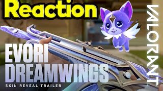Evori Dreamwings Skin Reveal Trailer - Valorant Reaction