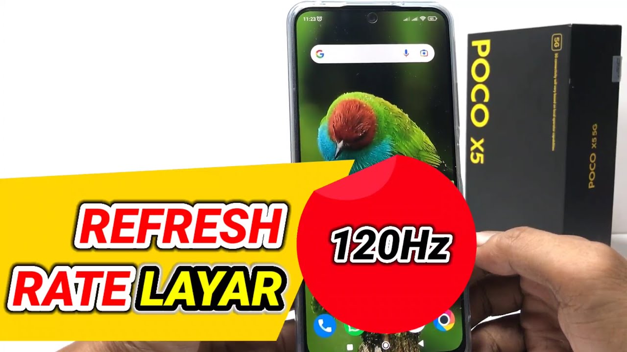 Cara Mengubah Refresh Rate Layar 120Hz Poco X5 5g YouTube Cara mengubah refresh rate layar 120hz poco x5 5g youtube