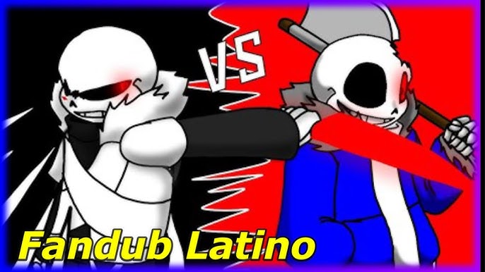 Cross Sans Vs Delta Sans!