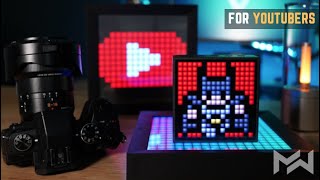 MOST FUNCTIONAL Tech Creators Desk Accessory Combo - Divoom Timebox-Evo & Pixoo Review