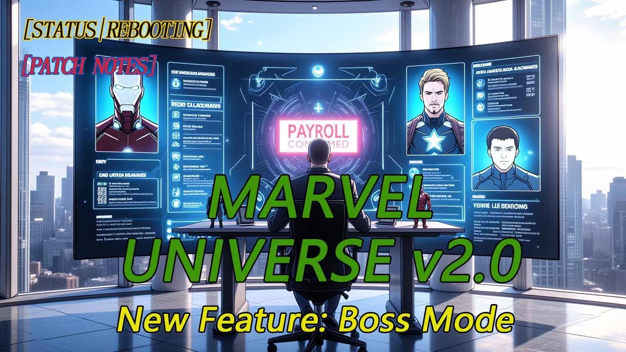 I Hacked the Marvel Universe. Now the Avengers Are My Employees. 