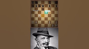 3 Brilliant Moves by Carl Hartlaub 🔥☠️ #chess #chesstactics #chessedits #shorts