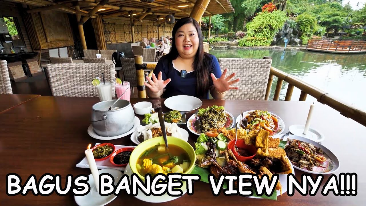 RESTO KHAS SUNDA YANG NYAMAN BUAT KELUARGA BESAR !! GRAGE LANAI RESTO ! KULINER WAJHIB COBA KUNINGAN
