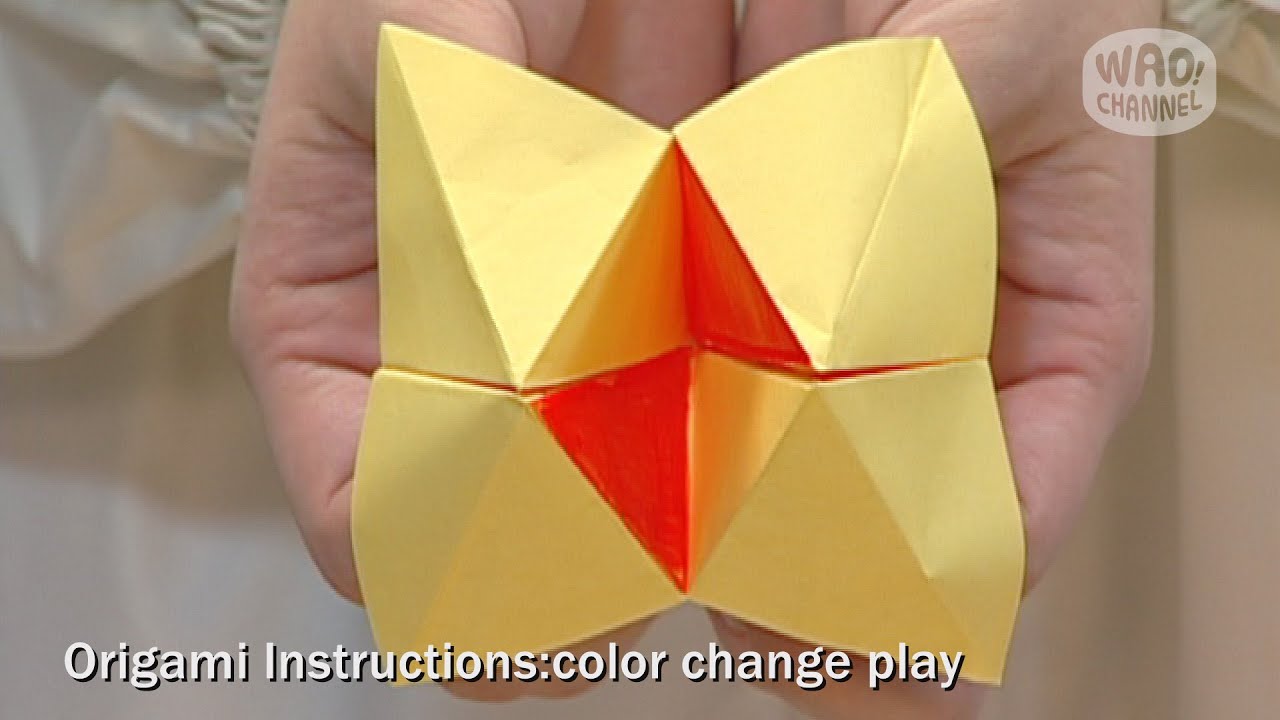 折り紙 折り方 ぱっくんちょの折り方 Youtube