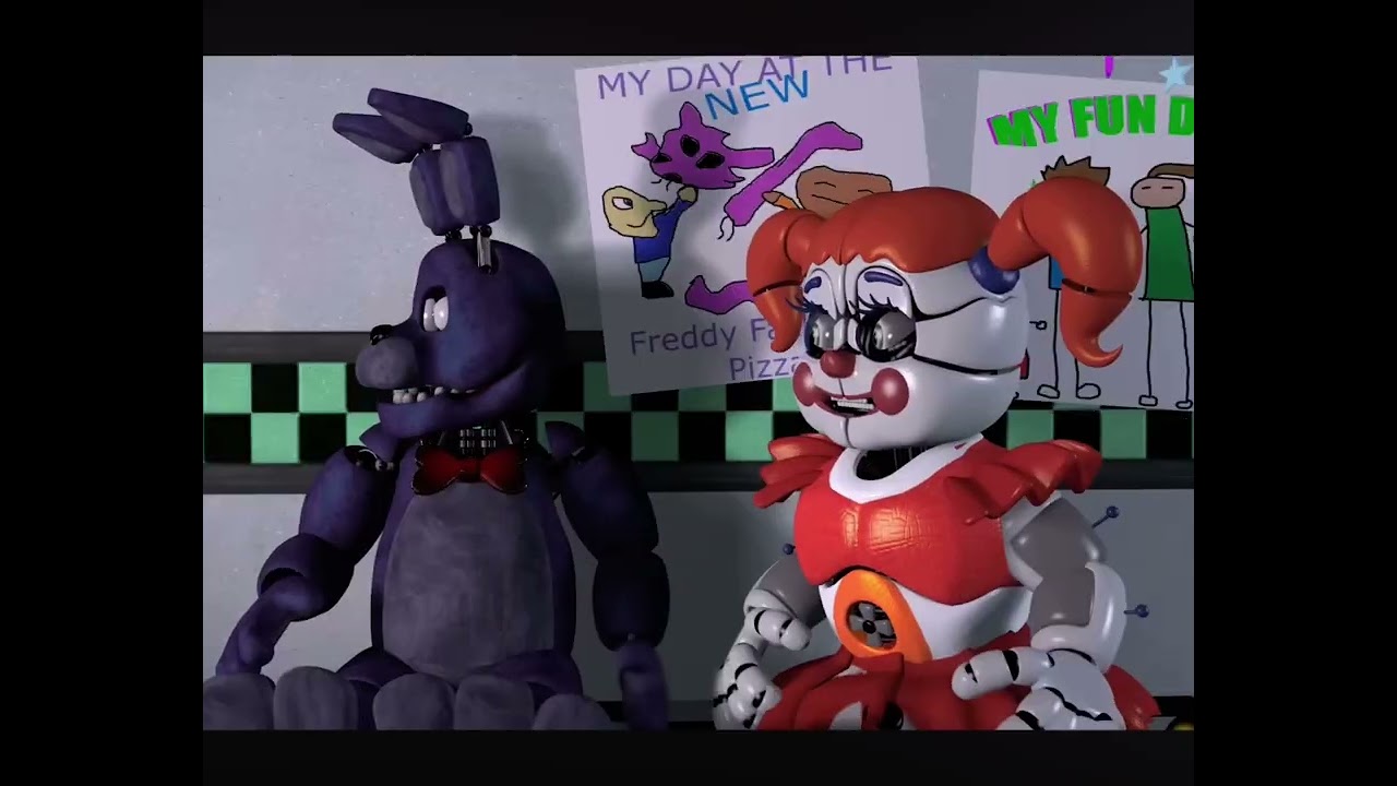 Fnaf springtrap’s birthday bash cake monster attack