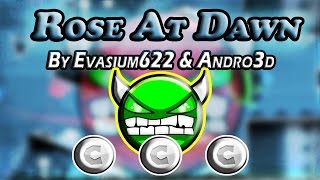 Geometry dash - [2.0] - [Demon] - Rose At Dawn By Evasium622 & Andro3d - (3 coins) - TheJaco9