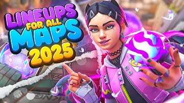BEST Clove Lineups EVERY MAP 2025 Guide Valorant!🦋