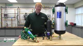 Watch the product video for Caleffi 548, 549 & 5495 Series Hydraulic Separators Overview