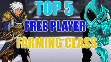 AQW Top 5 Farming Classes 2024 (Free Player)