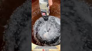 Drill-Powered Vegetable Chopping Tool for Fast and Even Food Prep