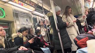 NYC Manhattan Subway-January 5, 2024