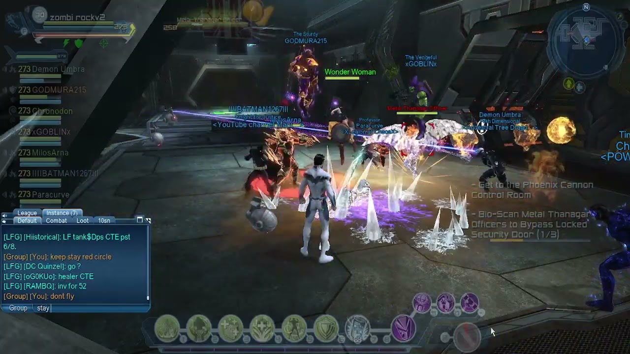 DC Universe Online (DCUO) - Metal Pt. II: The Phoenix Cannon - 8 Player (Raids) - T5