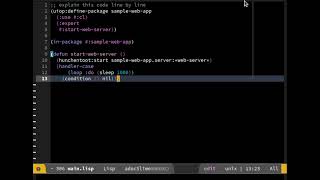 common lisp: configured and run image 2025 02 28 19 24 50