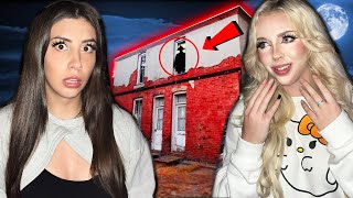 SPENDING 24 HOURS OVERNIGHT AT MOST HAUNTED HOUSE IN MY CITY...(*Terrifying*)