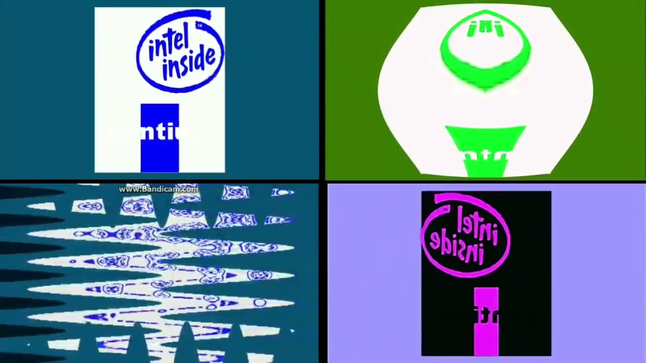 Intel Logo History Effects