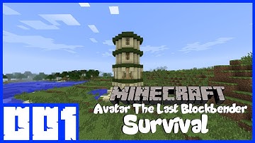 Minecraft - Avatar The Last Blockbender Survival - Episode 1 - Air Village!