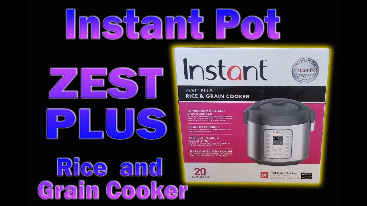 Unboxing Instant Pot Rice Cooker