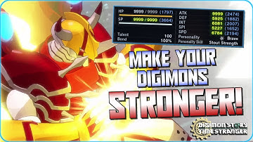 How To Increase Your Stats, Talent & Bond Easily in Digimon Story: Time Stranger