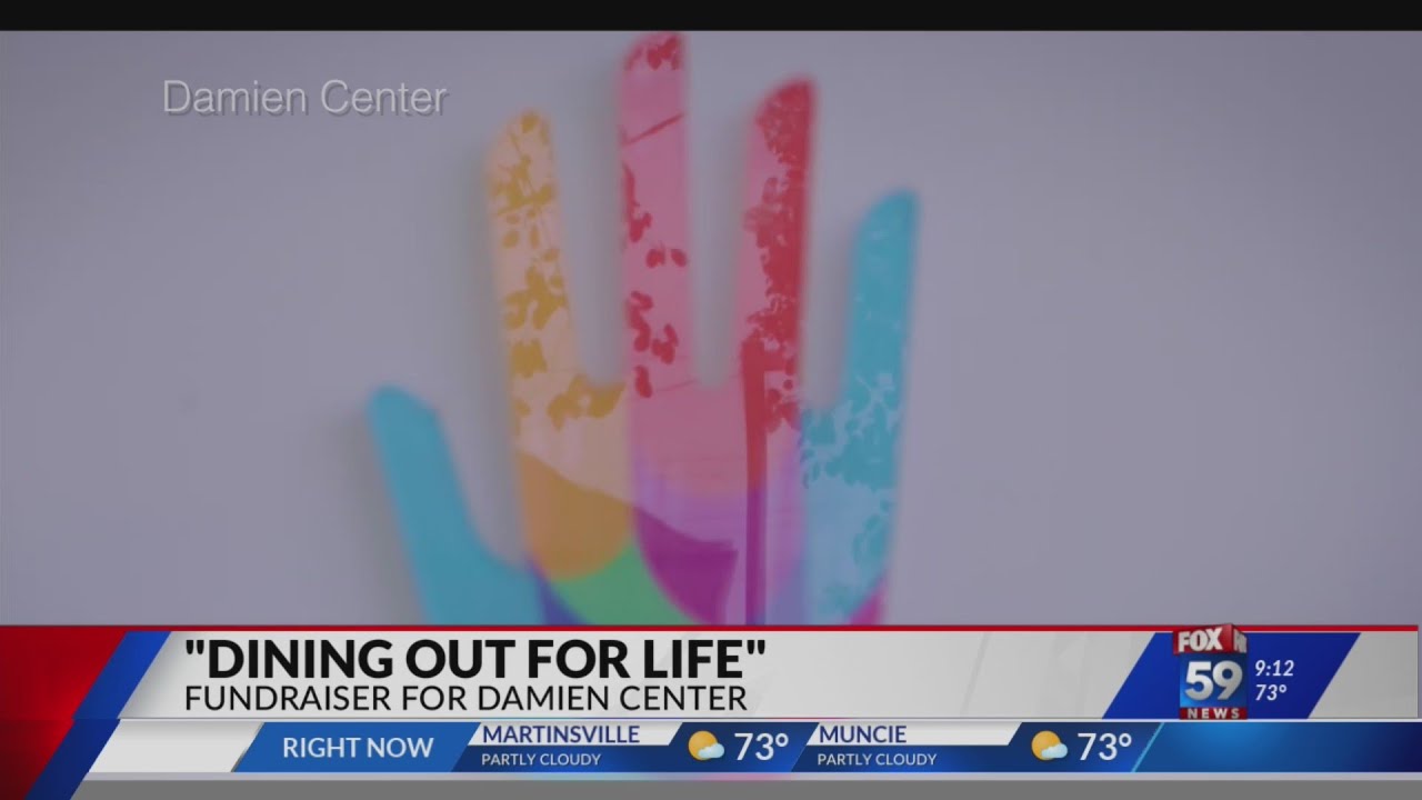 Dining fundraiser helps local AIDS, HIV center - YouTube