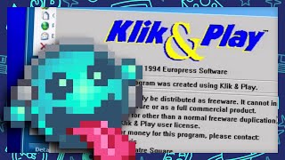 Making a Game Using 1996 Tools - The Games Factory / Klik & Play (Crappy Game Dev) screenshot 2