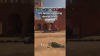 Bro Is Spawn Peeking DRONES Now 💀