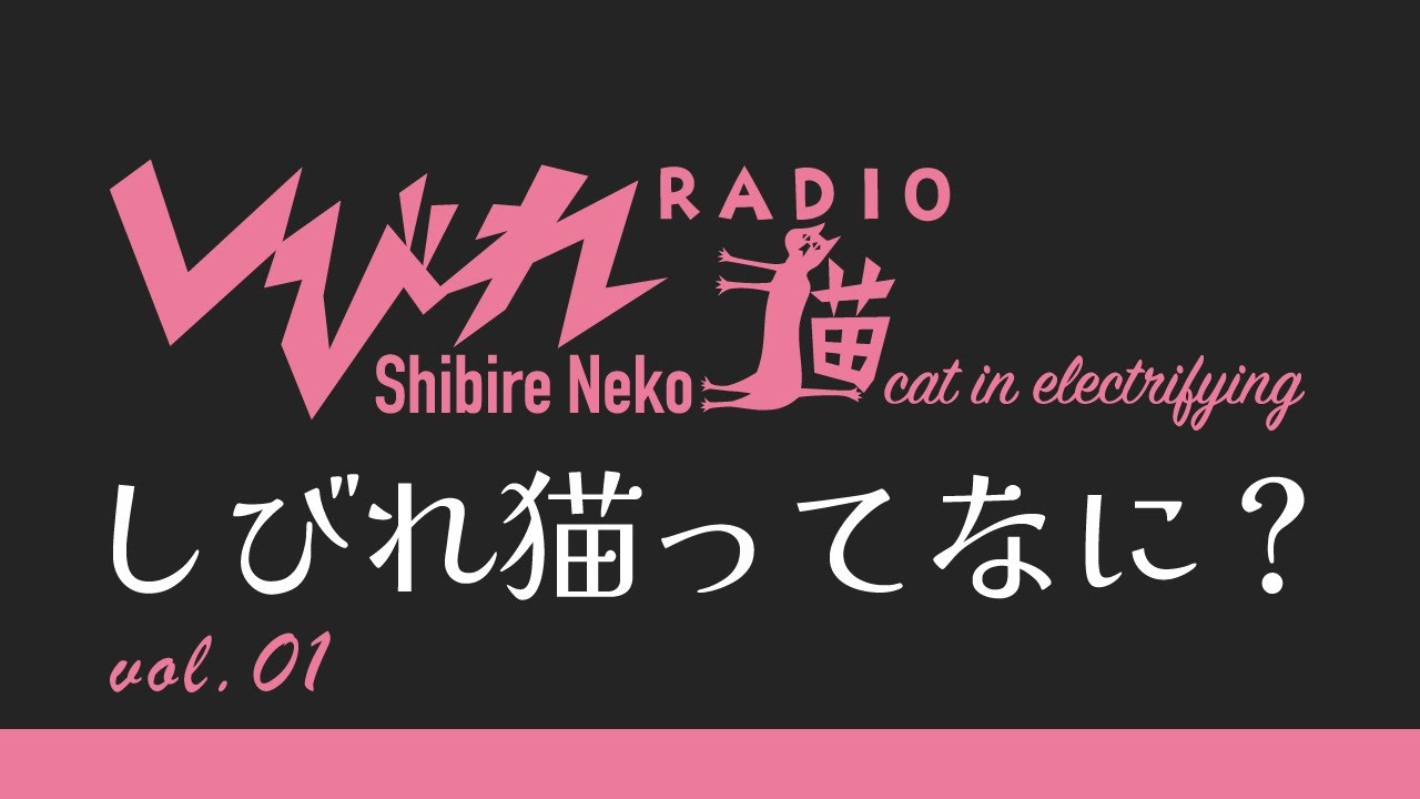 しびれ猫RADIO vol.01「しびれ猫ってなに？」