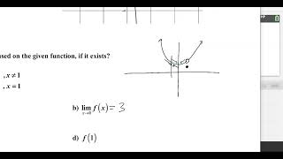 2.2 - Calculus - Finding Limits Graphically and Numerically