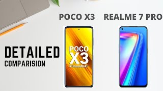 Poco X3 vs Realme 7 Pro Full Comparison in Malayalam | Best phone under 20k?