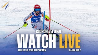 LIVE | Courchevel (FRA) - W - Slalom Run 2 - Audi FIS Ski World Cup screenshot 4