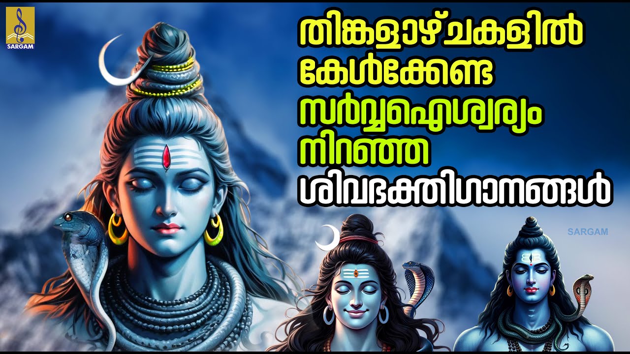 തിങ്കളാഴ്ചകളിൽ കേൾക്കേണ്ട സർവ്വഐശ്വര്യം നിറഞ്ഞ ശിവഭക്തിഗാനങ്ങൾ | Rudrajapam #omnamahshivaya #shiva