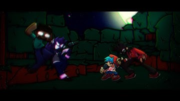 ! Danger ! (Herobrine & Void vs. Agoti & Boyfriend)