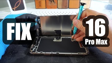 How To Take Apart / Repair iPhone 16 Pro Max Screen