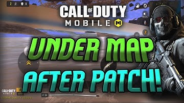 Call of Duty Mobile: FULLY UNDER  BATTLE ROYALE MAP GOD MODE GLITCH AFTER PATCH (CODM S7 Glitches)