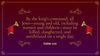 OVERVIEW on Esther 3 by Andrew Collins | Irvine Bible Study