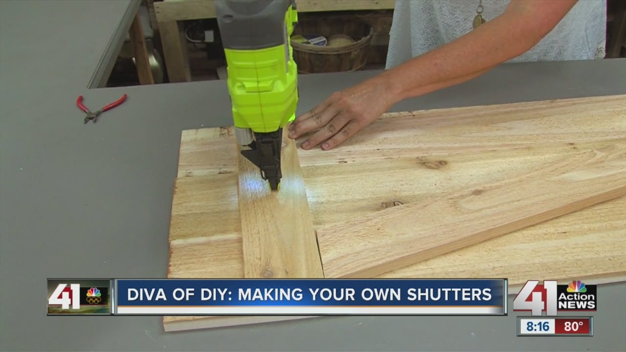 Diva Of Diy Making Your Own Shutters