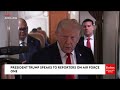 FULL VIDEO: Trump Takes Questions About Iran War, Kennedy Center In AF1 Press Gaggle