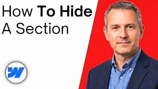 How To Hide A Section In Webflow