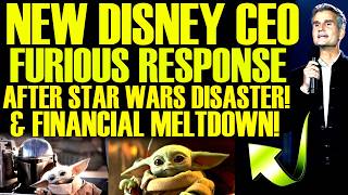 New Disney CEO LOSES IT With Public After STAR WARS FINANCIAL DISASTER Gets Worse At Box Office!