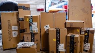 MASSIVE Amazon unboxing!! $60 worth of Amazon gift cards for YOU!!!