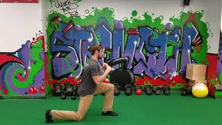 Reverse Lunge w/ Contralateral Reach