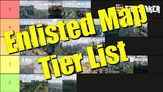 Enlisted Map Tier List! | All Enlisted Maps Ranked!