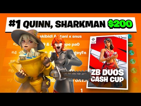 How I Earned $200 in the Zero Build Cash Cup Finals! (Fortnitemares Update)
