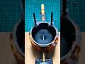 Mini AC Generator⚡️Using DC Motor (How Generator Works) #shorts #diyproject #generator #electronics
