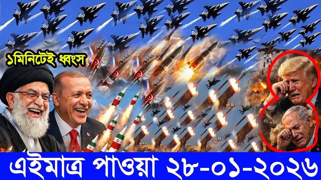 আন্তর্জাতিক বাংলা খবর BBC World News 28 January 2026|| World News Bangla || International News Today