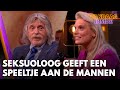 Seksuoloog Eveline geeft seksspeeltje aan Vandaag Inside-trio: 