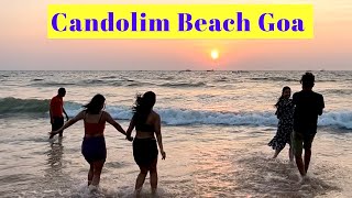 Candolim Beach Goa | North Goa Candolim | Sunset View At Candolim