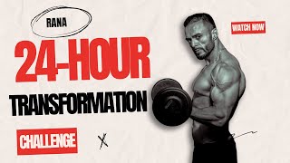 24 Hour Transformation Challenge From Zero to Hero l #fitness #fitnessgoals #health